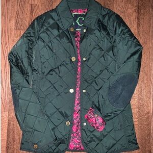 C by wonder quilted spring jacket M